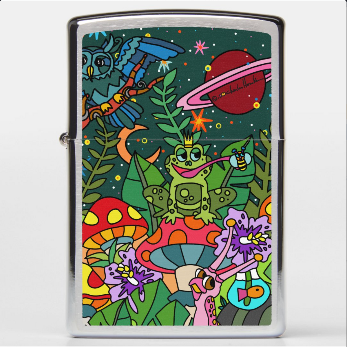 popopo品 Zippo Lighter: Midnight Oasis – Houskastore