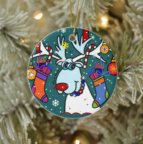 Ornament: Reindeer Spirit