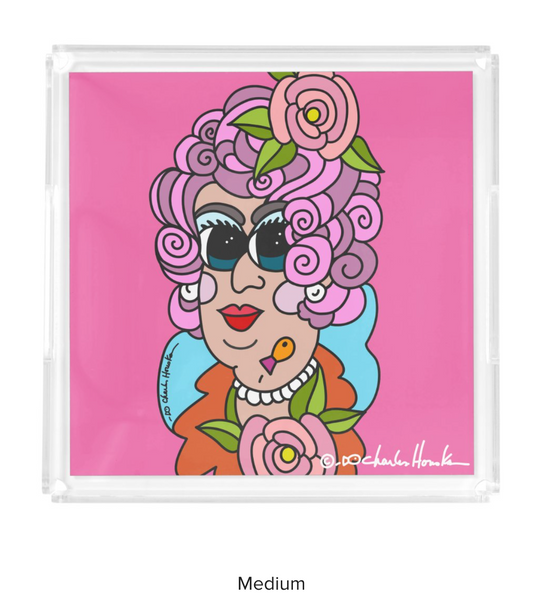 Acrylic Tray: Set: Ms Pinky