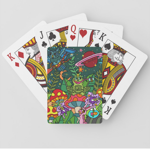 Playing Cards: Midnight Oasis