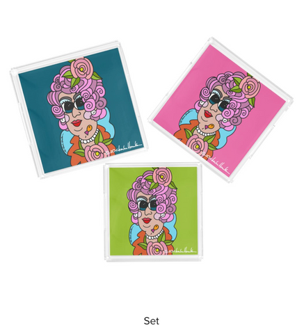 Acrylic Tray: Set: Ms Pinky