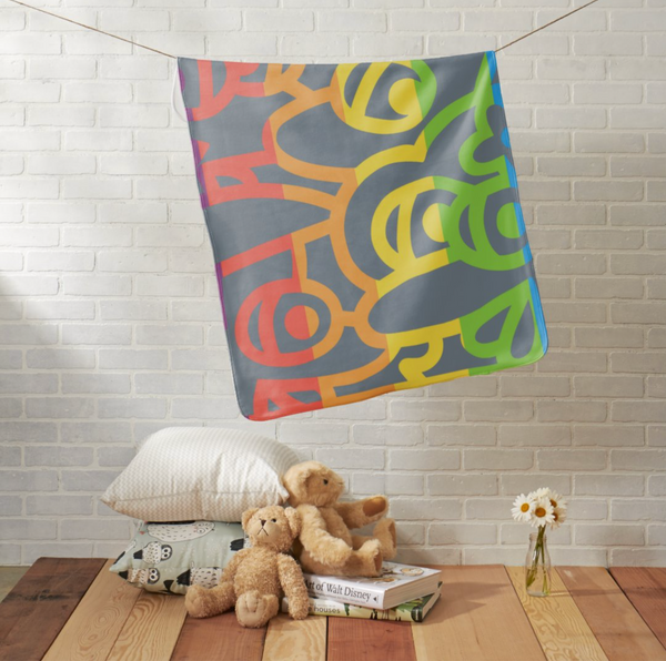 Baby Blanket: Rainbow Classic