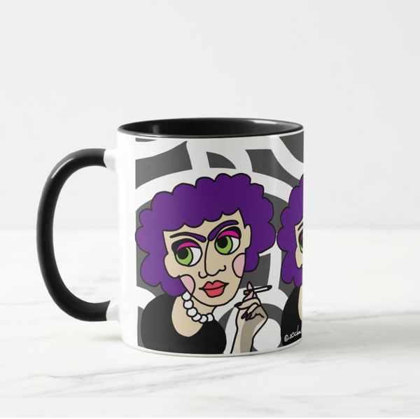 Coffee Mug: Roxanne Zebra