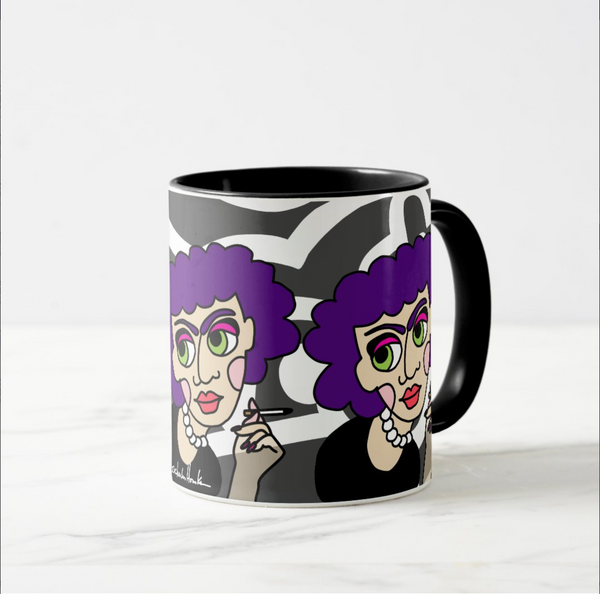 Coffee Mug: Roxanne Zebra