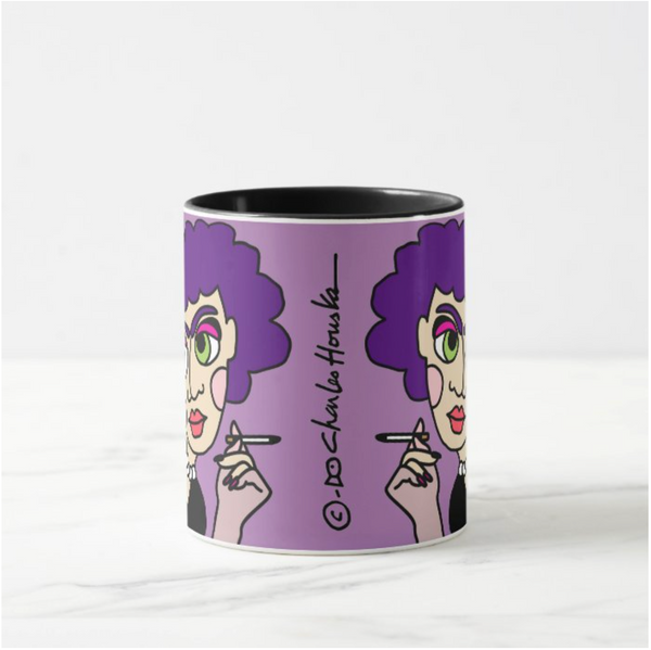 Coffee Mug: Roxanne Purple
