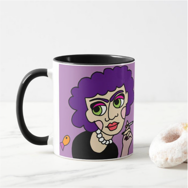 Coffee Mug: Roxanne Purple