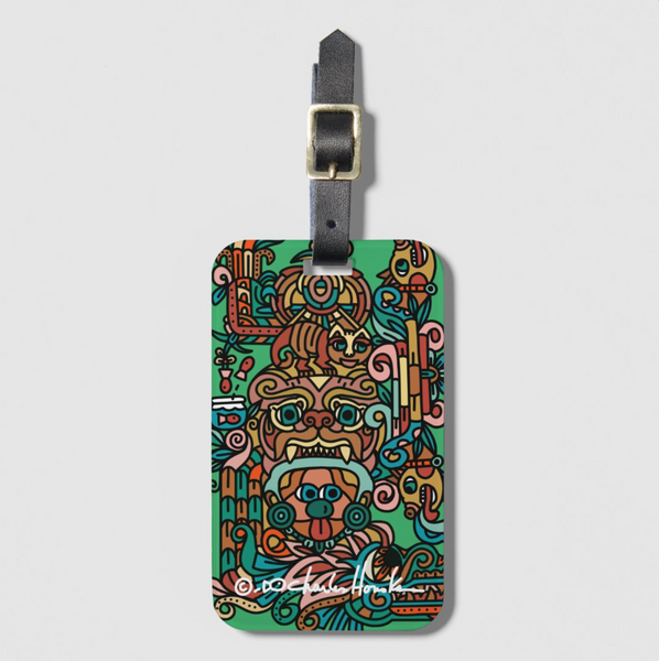 Luggage Tag: Aztecation