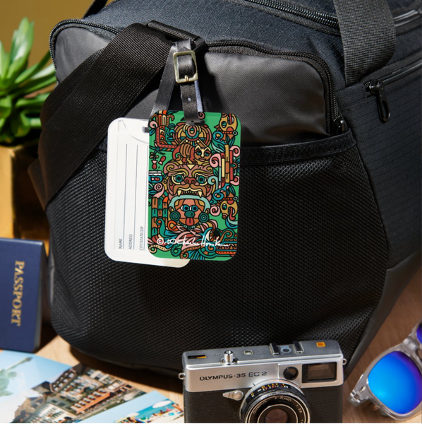 Luggage Tag: Aztecation