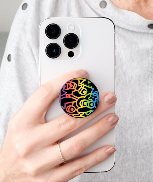 Pop Grip: Pride Vintage Pattern