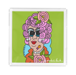 Acrylic Tray: Ms Pinky