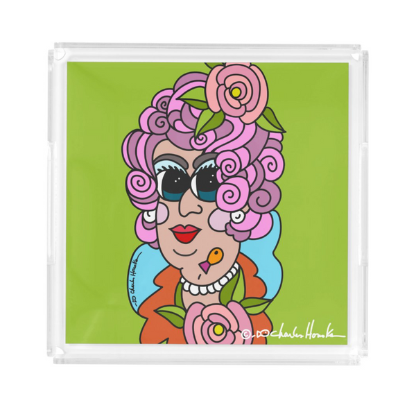 Acrylic Tray: Ms Pinky