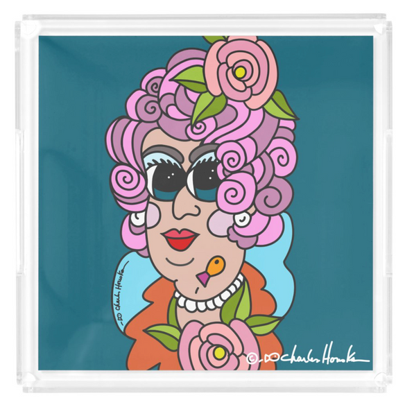 Acrylic Tray: Ms Pinky