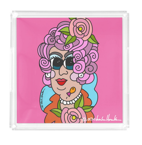 Acrylic Tray: Ms Pinky