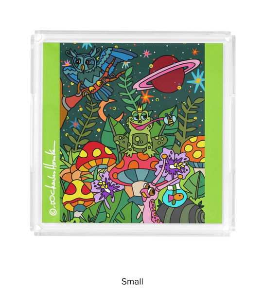 Acrylic Tray: Set: Midnight Oasis