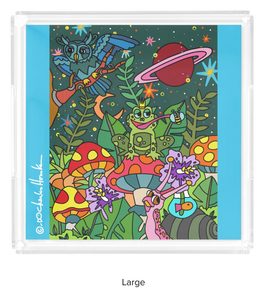 Acrylic Tray: Set: Midnight Oasis