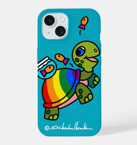 Phone Case: Rainbow Turtle