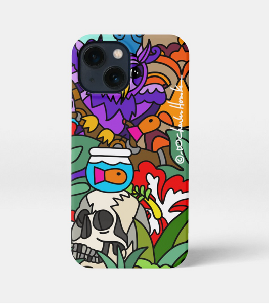 Phone Case: Skull Garden