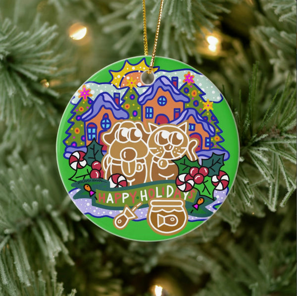 Ornament: Gingerbread Holiday