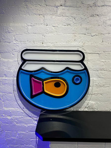 Neon Sign: Fishbowl