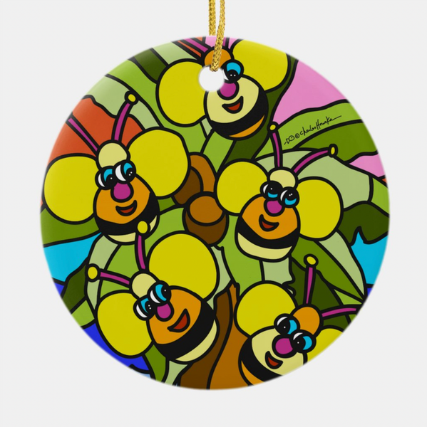 Ornament: Busy Bee