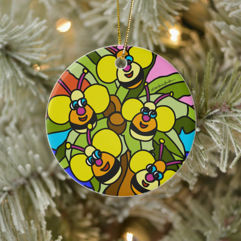 Ornament: Busy Bee