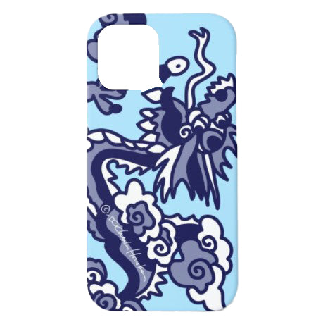Phone Case: Dragon Blue