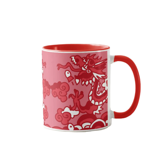 Coffee Mug: Dragon Red