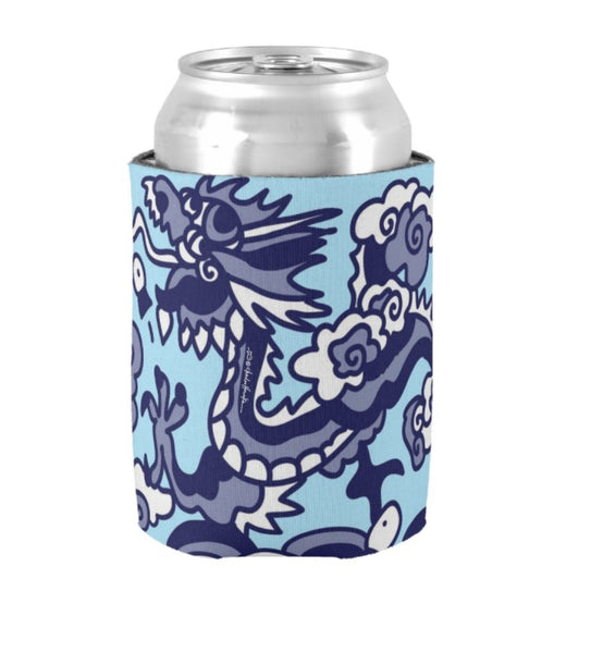 Can Cooler: Blue Dragon