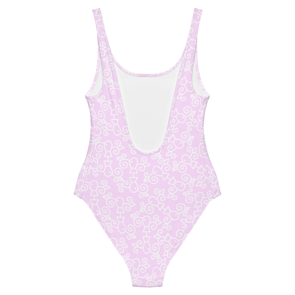 Swim wear: One-Piece Swim Suit: Fish Pattern