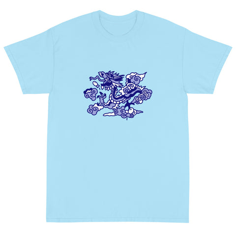 T-Shirt Blue: Saphire Dragon