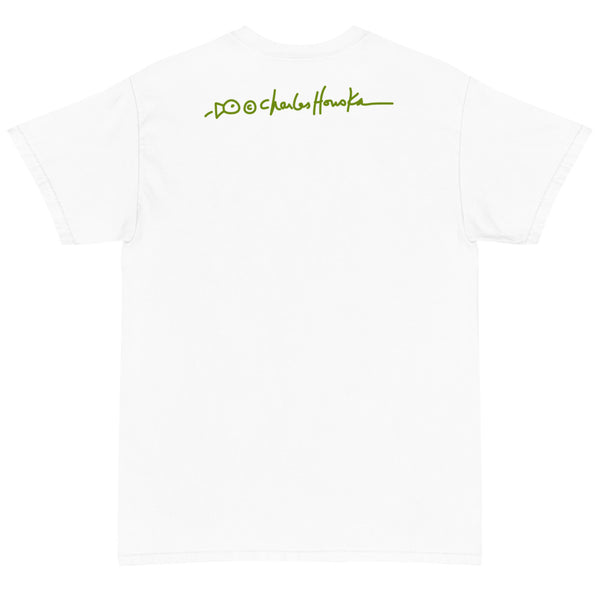 T-Shirt White: Emerald Dragon