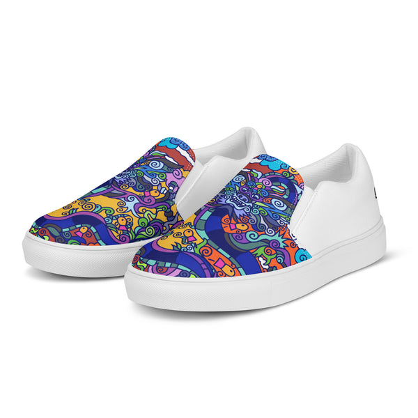 Slip On Shoes: Snake Dragon