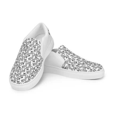 Slip On Shoes: Fishbowl Pattern